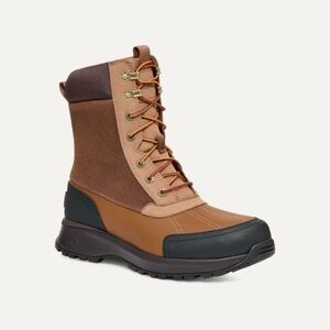 New UGG Men's Emmett Duck Boot Hi Chestnut Sz 9